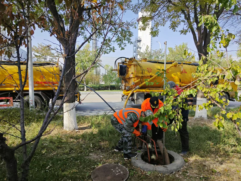 谷里厂区管道清洗